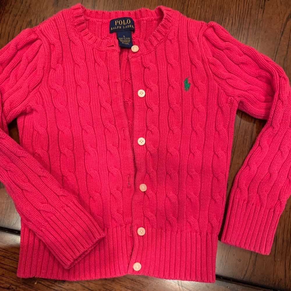 Size 5 pink girls sweater
